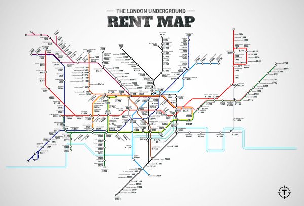 London Rent Map